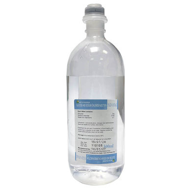 Glucosio e cloruro di sodio per iniezione 100 ml / 250 ml / 500 ml D1/ 2S Liquido chiaro
