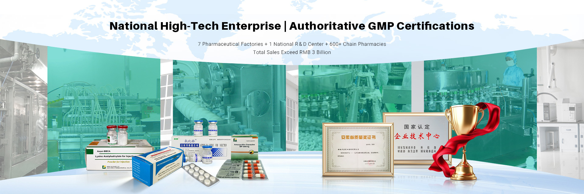 qualità Ingrediente farmaceutico attivo fabbrica